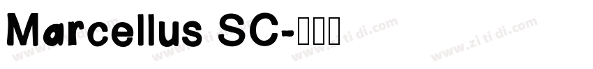 Marcellus SC字体转换